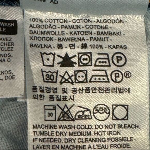 Levi’s Men’s 505 Denim Straight Leg Jeans Size 42x30 - Picture 6 of 6